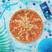 ペペローニ&チーズピザパーティー紙プレート ペーパープレート (パーティー)