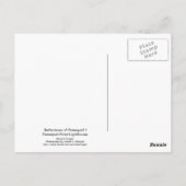 ペマキッドの反射 ポストカード (裏面)