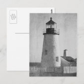 ペマキッドポイントライトハウスメイン ポストカード (正面/裏面)
