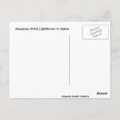 ペマキッドポイントライトハウス ポストカード (裏面)