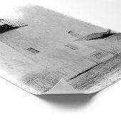 ペマキドポイントメーンライトハウスB&Wポスタープリント ポスター (角)