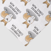 ペムブレークウェルシュコーギーママ（赤1）犬ママかわいい 薄葉紙 (詳細)