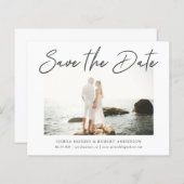 ペモダンンスタイリッシュ・スクリプト日付の保存 (正面/裏面)