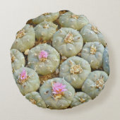 ペヨーテの装飾用クッション ラウンドクッション (裏面)