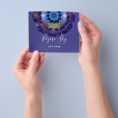 ペヨーテスカイマンダラメタフィシックパープル チラシ (手)