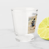 ペラギアとフィラムモン（美しい聖人の死） ショットグラス (左)