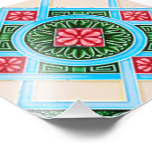 ペラナカンフローラタイル フォトプリント (角)