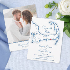 ペラムハウスデニスポートケープコッドブルー結婚ズ セーブザデート