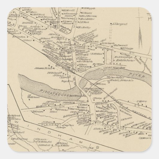 ペラム・ゴフスタウンPO スクエアシール (正面)