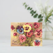 ペラルゴニウム母のデイカード ポストカード (スタンド正面)