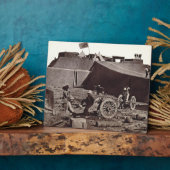 ペランフォート1860年(卵白銀プリント) フォトプラーク (側面)