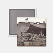 ペランフォート, 1860 (卵白シルバープリント) マグネット (正面/裏面)