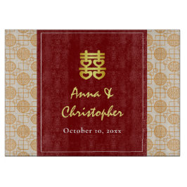 ペラ伝統的ナ中国の結婚カン カッティングボード