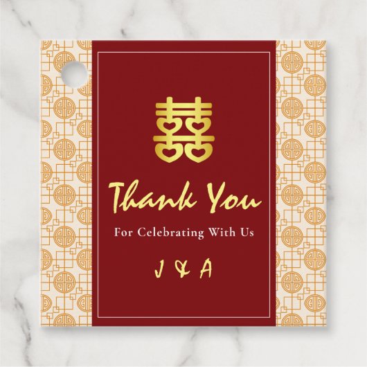 ペラ伝統的ナ中国の結婚カン フェイバータグ (正面)