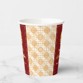 ペラ伝統的ナ中国の結婚カン 紙コップ (左)