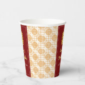 ペラ伝統的ナ中国の結婚カン 紙コップ (右)