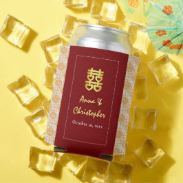 ペラ伝統的ナ中国の結婚カン 缶クーラー