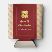 ペラ伝統的ナ中国の結婚カン 缶クーラー (正面)