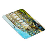 ペラ素晴らしクロアチアシティ油彩画 マグネット (右側)