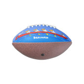 ペリおもしろいカン漕ぎ漫画イラストレーション アメリカンフットボール (回転270)