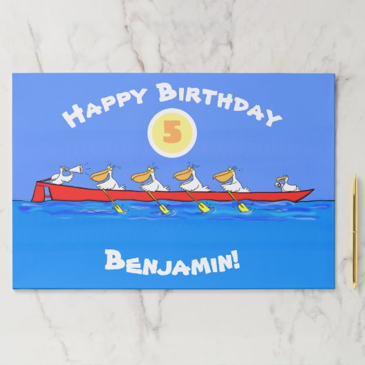 ペリおもしろいカン漕ぎ漫画イラストレーション ペーパーパッド (インサイチュ)