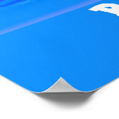 ペリおもしろいカン漕ぎ漫画イラストレーション ポスター (角)