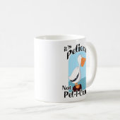 ペリおもしろいカンPel I Cant Sea Birdモットー コーヒーマグカップ (正面右)