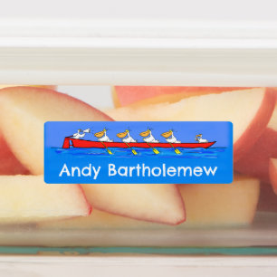 ペリおもしろいカ漕ぎガパーソナライズされたー ラベル