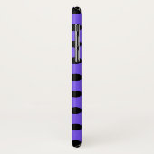 ペリウィンクルの黒い水玉模様 Case-Mate iPhoneケース (裏面/左)