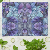 ペリウィンクルガーデン キッチンタオル (折り畳み)