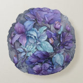ペリウィンクルガーデン ラウンドクッション (正面)