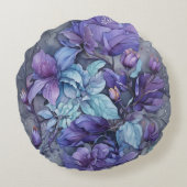 ペリウィンクルガーデン ラウンドクッション (裏面)