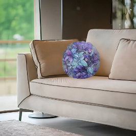 ペリウィンクルガーデン ラウンドクッション