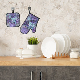 ペリウィンクルガーデン 鍋つかみ&鍋敷きセット