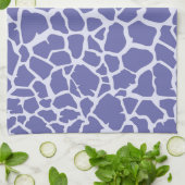 ペリウィンクルキリンプリント キッチンタオル (折り畳み)