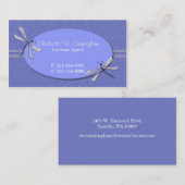 ペリウィンクルトンボ類カスタム名刺 名刺 (正面/裏面)