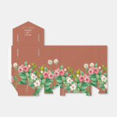 ペリウィンクルバーンオレンジテラコッタ結婚ズ フェイバーボックス (折り畳みなし)