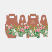 ペリウィンクルバーンオレンジテラコッタ結婚ズ フェイバーボックス (折り畳みなし)