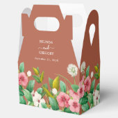 ペリウィンクルバーンオレンジテラコッタ結婚ズ フェイバーボックス (オープン)