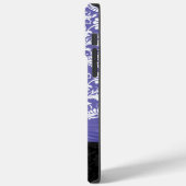 ペリウィンクルフェイクダイヤモンドダマスクiPhone Case-Mate iPhoneケース