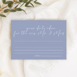 ペリウィンクルフラワーズデイトナイトアイディアシャワーゲーム 便箋