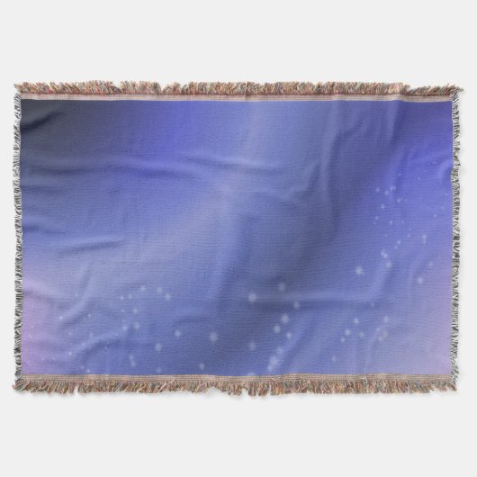 ペリウィンクルブルー スローブランケット (正面)