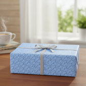 ペリウィンクルリスのシックなラッピング紙 ラッピングペーパーシート