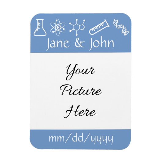 ペリウィンクルリマインダー磁石の引力 マグネット (縦)