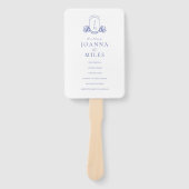 ペリウィンクルヴィンテージモノグラムプログラムハンドファン ハンドファン (正面)