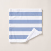 ペリウィンクル名門私立校風のいかりモノグラム バスタオルセット (ウォッシュタオル)