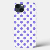 ペリウィンクル水玉模様ケース – メイトiPhoneケース Case-Mate iPhoneケース (裏面)
