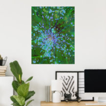 ペリウィンクル爆発ホログラフィック抽象芸術アート