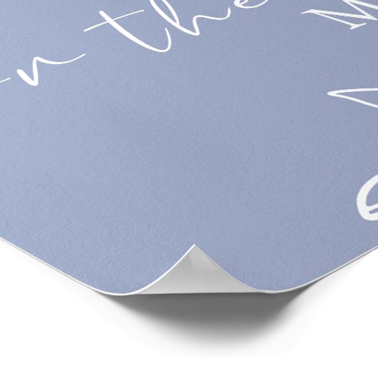 ペリウィンクル花ゲームの数を推測するキス ポスター (角)