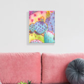 ペリカサボテンのキャンバスプリントアート キャンバスプリント (インサイチュ (リビング))